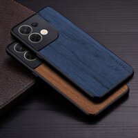 Ốp Họa Tiết Gỗ Cho OPPO Reno7 Thiết Kế Đơn Giản Độc Đáo Da PU Nhẹ Cho OPPO Reno8 Pro Funda