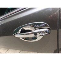 Ốp Hõm cửa + tay nắm cửa Camry 2016-2017-2018 mạ Crom