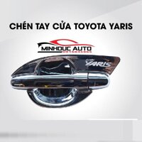 Ốp hõm cửa và tay nắm cửa cho xe Yaris - Ốp hõm cửa
