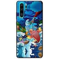 Ốp in cho Huawei P30 Pro Mưa Cá Chép - Hàng chính hãng