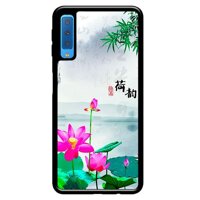 Ốp in cho Samsung Galaxy A70 Sen Hông - Hàng chính hãng