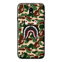 Ốp in cho Samsung Galaxy J7 Plus  Bape Camo Xanh La - Hàng chính hãng
