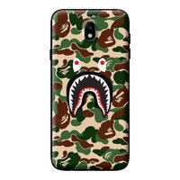 Ốp in cho Samsung Galaxy J7 Pro Bape Camo Xanh La - Hàng chính hãng