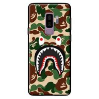 Ốp in cho Samsung Galaxy S9 Plus Bape Camo Xanh La - Hàng chính hãng