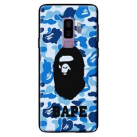 Ốp in cho Samsung Galaxy S9 Plus Bape Xanh Co Chư - Hàng chính hãng