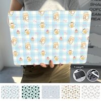 Ốp In Hình Đáng Yêu Có Vỏ Bàn Phím + Phích Cắm Bụi Cho Macbook Air13 Air15 M3 2024 A3113 A3114 2023 Pro14 M3 A2918 A2991 A2992 Air M2 A2681 A2941 Pro13.3 M1 M2 A2338 2020 Air M1