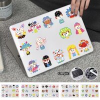 Ốp In Hình Hoạt Hình Kawaii Có Vỏ Bàn Phím Cho 2024 Macbook Air13 Air15 M3 A3113 A3114 2023 Pro14 M3 A2992 A2918 Air M2 2022 A2681 Air13.3 M1 A2337 Pro13 M1 M2 Thanh Cảm Ứng A2338