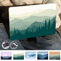 Ốp In Phong Cảnh Đẹp Có Vỏ Bàn Phím + Phích Cắm Bụi Cho Năm 2024 Macbook Air13 M3 A3113 A3114 Pro14 M3 A2918 A2992 A2991 Air13 M2 A2681 Pro13 M2 M1 A2338 2020 Air M1 Retina