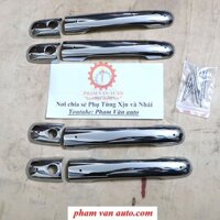 Ốp inox tay cửa Mercedes Spinter, Ốp trang trí tay mở cửa ô tô Spiner Phạm Văn auto hàng chất lượng cao