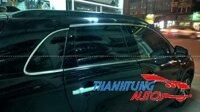 Ốp inox viền khung kính cho Mitsubishi Outlander Sport 2013 - 2015