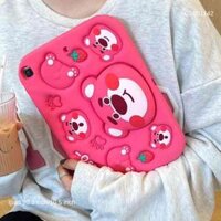 Ốp Ipad 10.2/10.5 gấu dâu Lotso