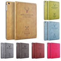 Ốp Ipad, Bao da Ipad cao cấp logo đầu hươu cực hot