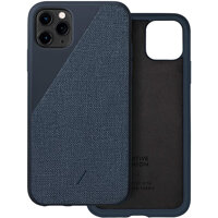 Ốp iPhone 11 Pro Max Native Union Clic Canvas - hang chinh hang  - Xanh
