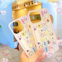 Ốp iPhone 16 Pro dẻo bàn phím Kitty