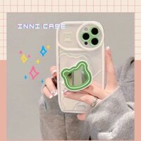 Ốp Iphone Meo + Giá đỡ gương 13 Pro Max/13/13 Pro/12 Pro Max/12/12 Pro/11 Pro Max/11/Xs Max/X/Xs/8 Plus/7 Plus