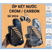 Ốp Két nước Crom / Carbon xe SH 125 - 150 - 160 (SH2024) Phụ kiện trang trí SH24 hàng loại 1