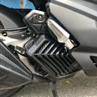 Ốp Két Nước Quạt Gió Xe SH Mode AB VARIO LEAD ADV Màu Niken Carbon Hàng Cao Cấp