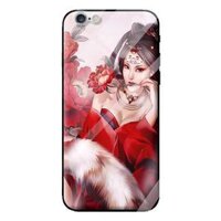 Ốp kính cho iPhone 6s mẫu HỒ LY GIRL 1 - Hàng chính hãng