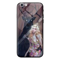 Ốp kính cho Iphone 6s mẫu hươu 2 - Hàng chính hãng