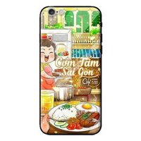 Ốp kính cho Iphone 6s Plus mẫu NỀN SG7 - Hàng chính hãng