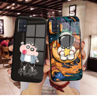 Ốp Kính Cho Samsung galaxy A51 A31 A71 Ốp điện thoại Kính Chất Lượng Cao Ốp điện thoại Cứng Silicon Mềm Edge