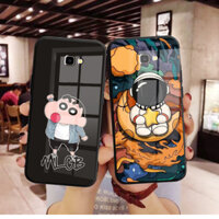 Ốp Kính Cho Samsung galaxy J4 plus / J5 prime / J7 prime Vỏ Kính Chất Lượng Cao Ốp điện thoại Cứng Silicon Mềm Edge