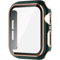 Ốp Kính Cường Lực Apple Watch Series 765SE4321 Đủ Size 38mm 40mm 41mm 42mm 44mm 45mm - Mint Green Rose Gold,42