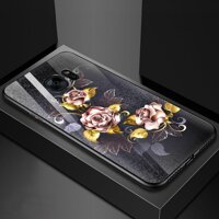 Ốp kính cường lực cho điện thoại Samsung Galaxy S7 - Gold Roses MS GRS012