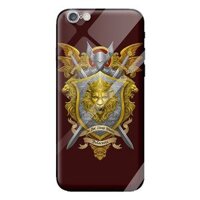 Ốp kính cường lực cho iPhone 6s Plus sư tử 1 - Hàng chính hãng