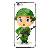 Ốp kính cường lực cho iPhone 6s Plus CHIBI 1 - Hàng chính hãng