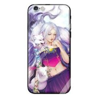 Ốp kính cường lực cho iPhone 6s mẫu GIRL 322 - Hàng chính hãng