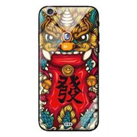 Ốp kính cường lực cho iPhone 6s Plus Con Lân - Hàng chính hãng