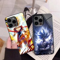 Ốp kính Iphone 12 / 12 PRO / 12 PRO MAX in hình goku vegeta dragon ball cực chất