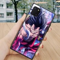 Ốp kính Samsung Note 10 Lite in hình luffy mũ rơm, one piece siêu đẹp