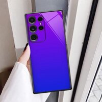 Ốp kính Samsung S23 Ultra màu gradient lấp lánh siêu đẹp. Borofone