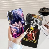 Ốp kính Vivo V23e in hình luffy mũ rơm, one piece siêu đẹp