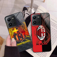 Ốp kính Vivo V25 5G in hình siêu nét logo các đội bóng nổi tiếng nhất thế giới