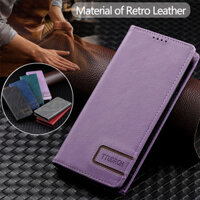 Ốp Ký Cao Cấp Cho OPPO OPPO Reno 13 12F 12FS F27 A3 Pro 4G 5G Bao Da PU Khe Cắm Thẻ Từ Đóng Giá Đỡ Vỏ Ví Phổ Biến