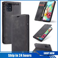 Ốp Lật Amorus Cho Samsung Galaxy A71 Ốp Điện Thoại CASEME 013 Series Ví Da LazadaMall