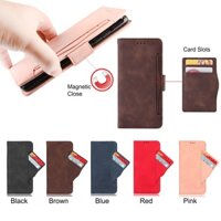 Ốp Lật Cho Case for OnePlus 13 13R 12 12R 11 10T 10 10R 9 Pro OnePlus Ace 5 3 3V 2 Nord 4 2T CE3 CE4 Lite 5G Bao da Flip Case Phong cách cổ điển Retro Ví từ tính Nhiều khe cắm thẻ & Giá đỡ ảnh Silicone mềm TPU Ốp lưng Đế điện thoại di động Bao đựng