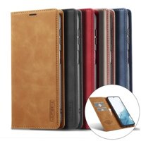 Ốp Lật Cho Samsung Galaxy S24 Ultra S23 FE 5G S10 S20 S21 S22 Plus S10 + S20 + S21 + S22 + S23 + S24 + Bao Da Nam Châm Ví Có Hộp Đựng Thẻ Vỏ TPU Mềm Vỏ Điện Thoại