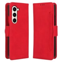 Ốp Lật Cho Samsung Galaxy Z Fold 2 3 4 Flip 5 Vỏ Khe Cắm Thẻ Giá Đỡ Da Đứng Bao