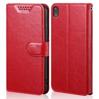 Ốp Lật Cho Sony Xperia E5 F311 F3313 Ví Da PU