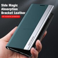 Ốp Lật Da Sang Trọng Cho Xiaomi Redmi Note 14 Pro 4G 5G Giá Đỡ Sách Đứng Vỏ Điện Thoại