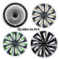 Ốp lazang R14 - ốp chụp mâm sắt có thông số lốp R14 - ốp chụp mâm xe R14