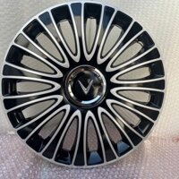 ốp lazang VF3 mã 06A tặng đề can dán chữ V - ốp lazang xe vinfast VF3 - ốp lazang ô tô điện VF3