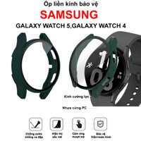 Ốp liền kính bảo vệ chống va đập đồng hồ Galaxy Watch 5, Galaxy Watch 4 - DarkGreen - Watch 4 40MM