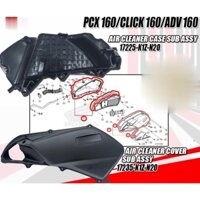 ỐP LỌC GIÓ VARIO 160 / ADV 160 / PCX 160 / CLICK 160 / AIR BLADE 160(Genuine:17225-K1Z-N20/17235-K1Z-N20)