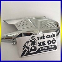 Ốp lốc máy AB 150 125 cc xi mạ crom cho phần lốc máy sau xe Air Blade đời 2020 - 2021 - 2022