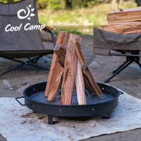 Ốp Lửa Giá Đốt Gỗ Bằng Thép Không Gỉ Cắm Trại Củi Khung Hỗ Trợ Hố Cho BBQ Ngoài Trời